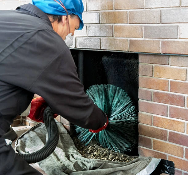 Professional chimney cleaning in Wylie